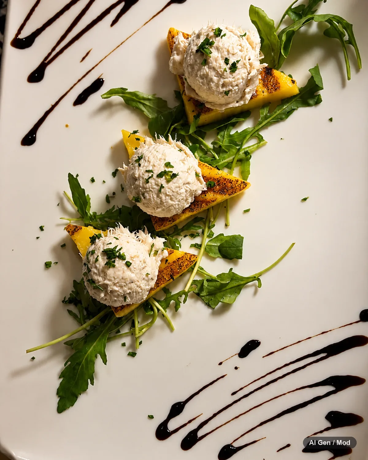 Baccalà mantecato con pane e polenta a La Vida, Venezia