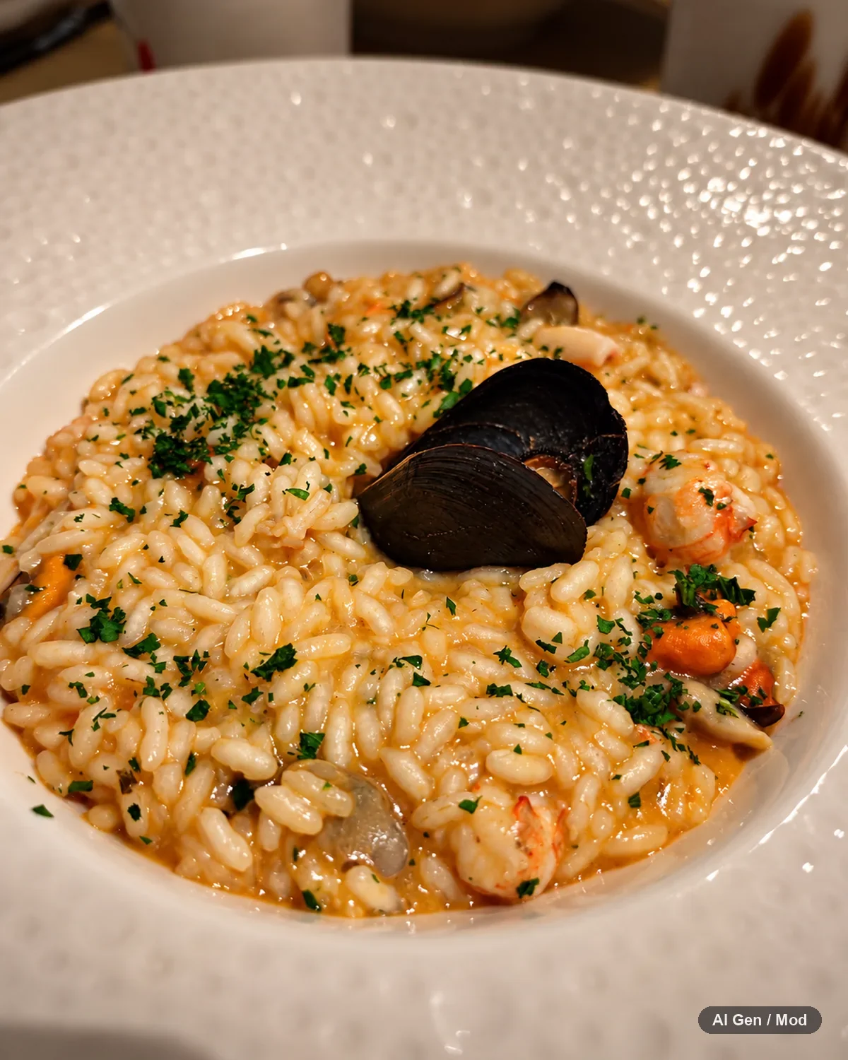 Risotto ai frutti di mare a La Vida, Venezia